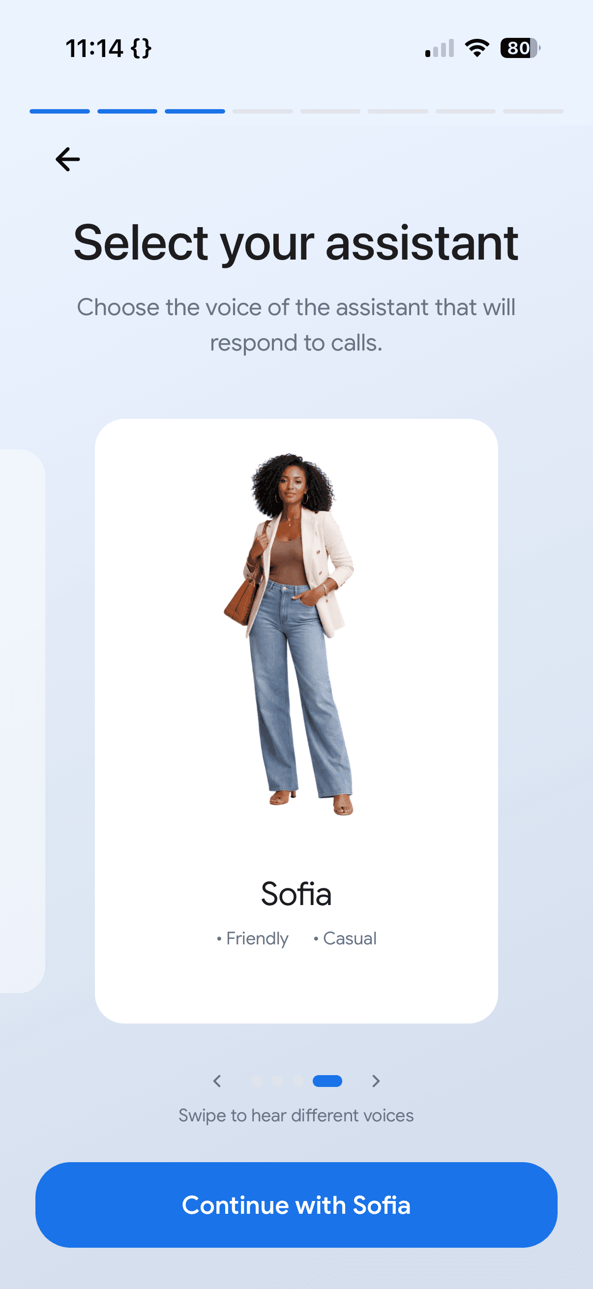 AI answers calls while you are working